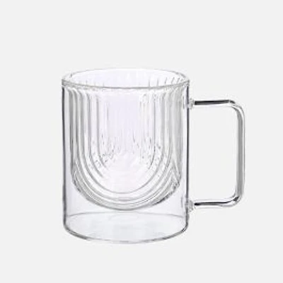 JS Gourmet Double-Layered Mugs, Set of 2