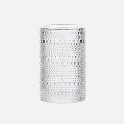 JS Gourmet Hobnail Glasses, Set of 4
