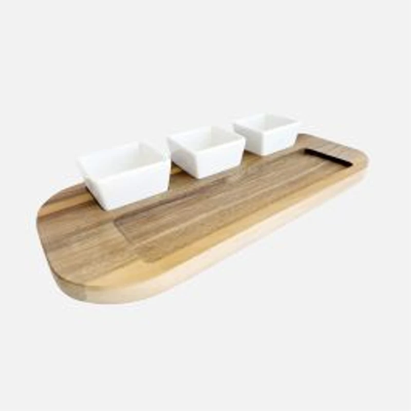 JS Gourmet Serving Tray, 4 Pieces