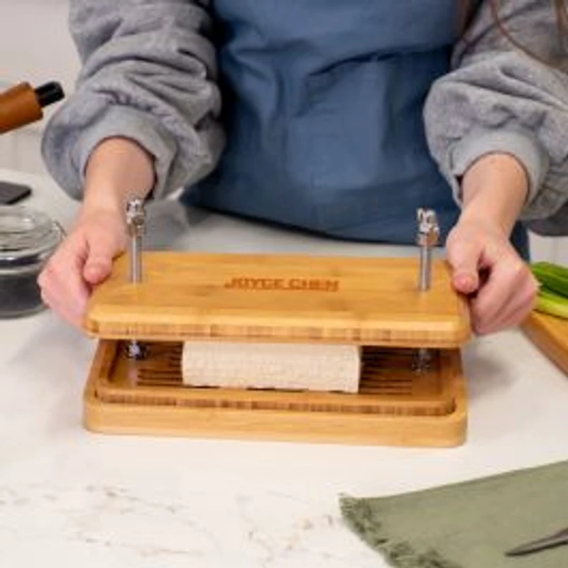 Joyce Chen Burnished Bamboo Tofu Press