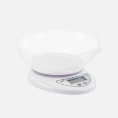 JS GOURMET Digital Kitchen Scale - White