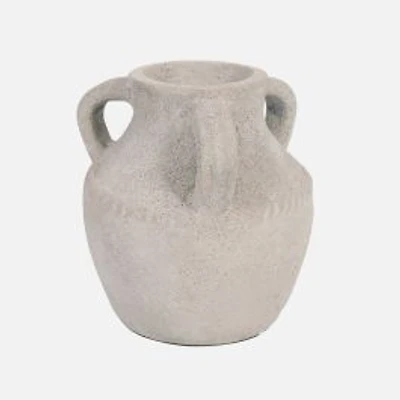 Triple Handle Jug, 10" - Ivory