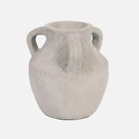 Triple Handle Jug, 10" - Ivory