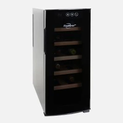 Deluxe 12 Bottle Touch Screen Control Wine Cooler