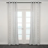 Kali Sheer Jacquard Grommet Panel