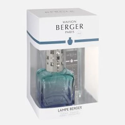 « Glaçon » Berger Lamp Gift Set by Maison Berger Paris - Turquoise/Blue
