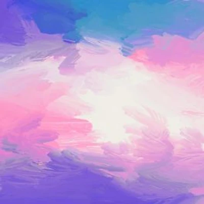 Lavender Sky Wallpaper Mural