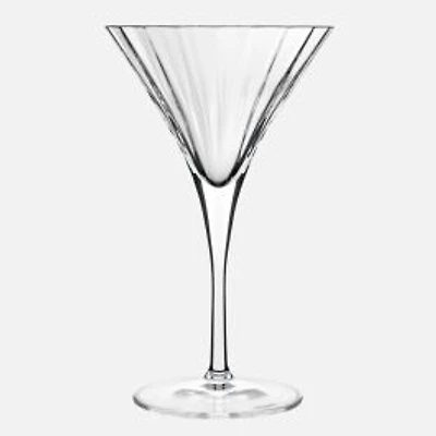 Bach Set of 4 Martini Glasses by Bormioli Luigi