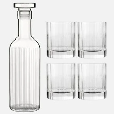 Bach 5-Piece Whisky Set by Luigi Bormioli