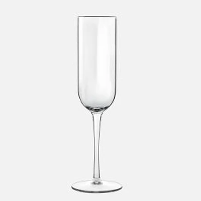 Jazz Set of 4 Champagne Flutes by Luigi Bormioli