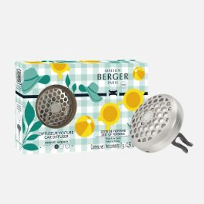 Zest of Verbena Car Diffuser by Maison Berger Paris