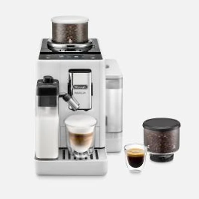 De'Longhi Rivelia Fully Automatic Espresso & Cappuccino Machine - White
