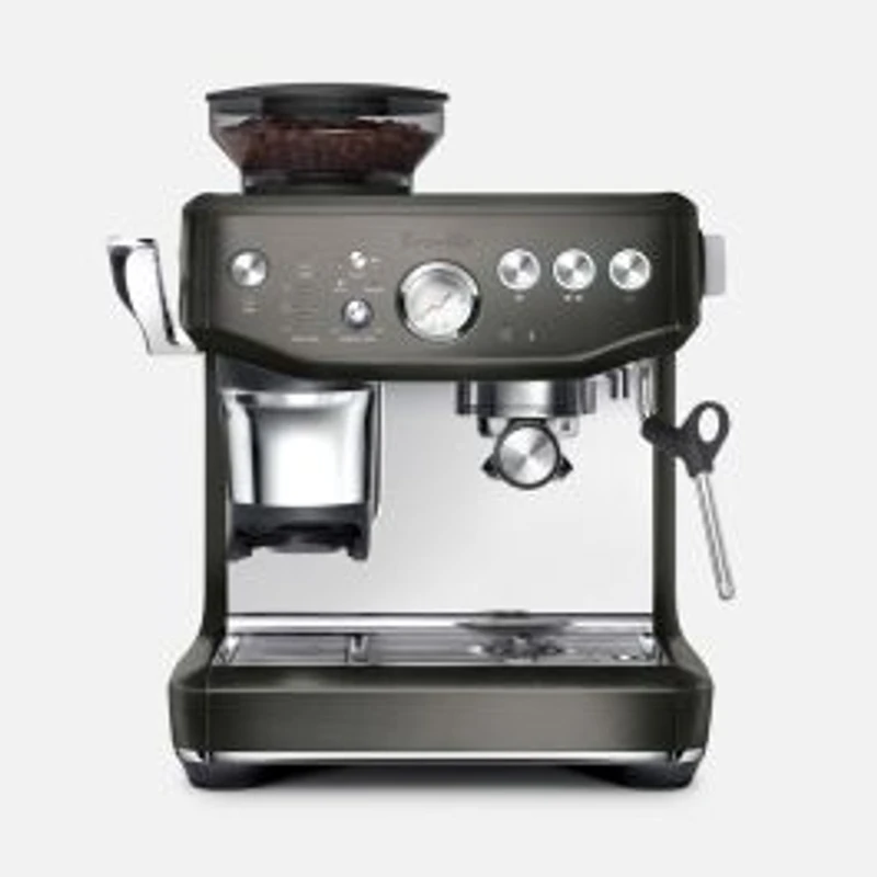 Breville the Barista Express® Impress Espresso Machine - Black Truffle