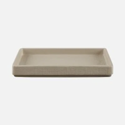 Cedar & Rose Linen Ceramic Tray
