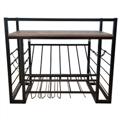 Mathilde Wine Rack - Black