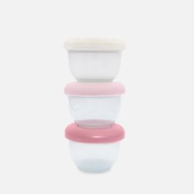 Melii Nesting Food Storage Containers - Blush/Berry/Ivory