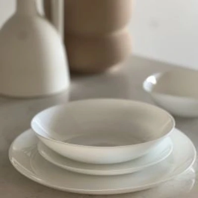 Dune Small Porcelain Bowls, Set of 2