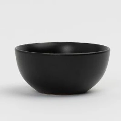 gusto! Bowl Set, 4 Pieces - Black