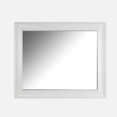 Mirror with Frame - White, 28.5" x 34.5"