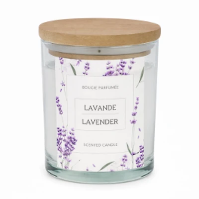 Glass Candle - Lavender