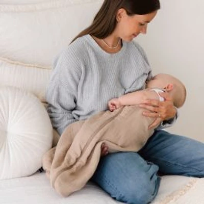 Muslin Sleep Bag - Sand