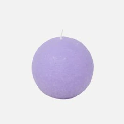 Round Candle - Lilac
