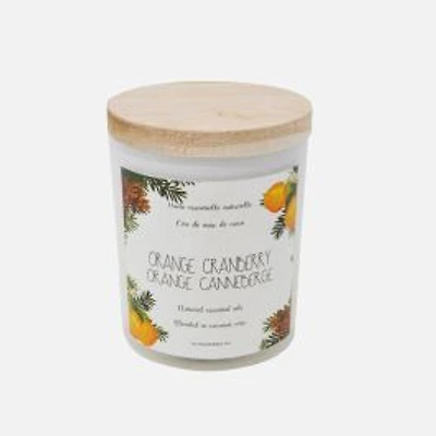 Candle - Orange/Cranberry