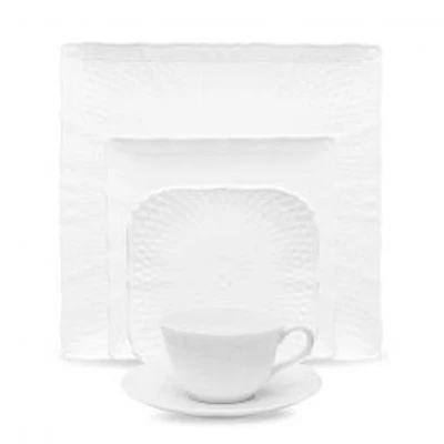 Ensemble de 5 pièces de vaisselle « Cher Blanc » par Noritake