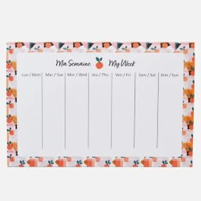 Weekly Planner - Pomegranate