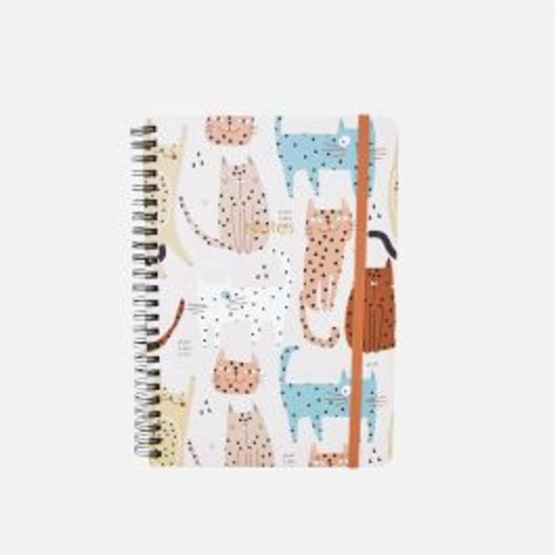 Notebook hardcover Cats 80 Sheets