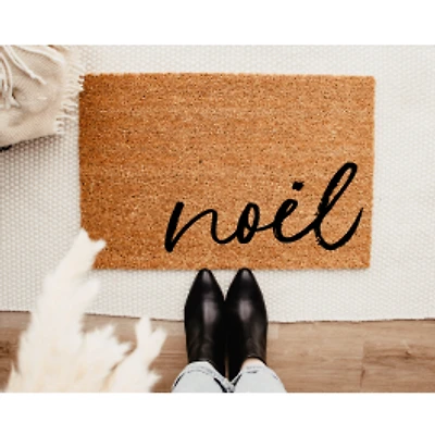 Noel Christmas Coir Doormat