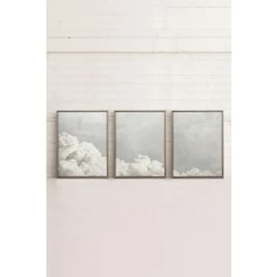 Antique Cloudscape Trio Wall Art - Set of 3