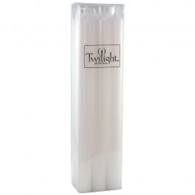 Set of 6 Candles - White