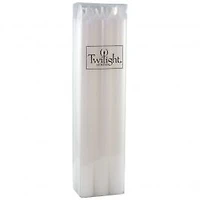 Set of 6 Candles - White