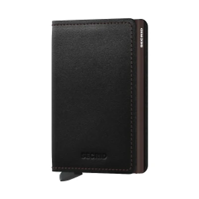Secrid Original Slimwallet - Black/Brown