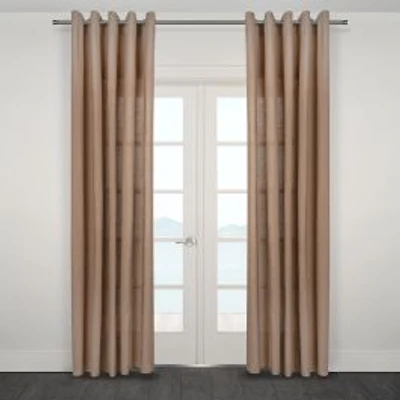 Orvieto Heavy semi sheer Grommet Panel
