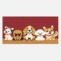 Puppies Coir Mat - Natural