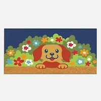 Bush Puppy Coir Mat - Blue