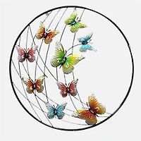 Butterfly Circle Wall Art