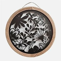 Floral Circle Wall Art