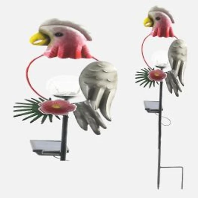 Lampe solaire DEL - Perroquet
