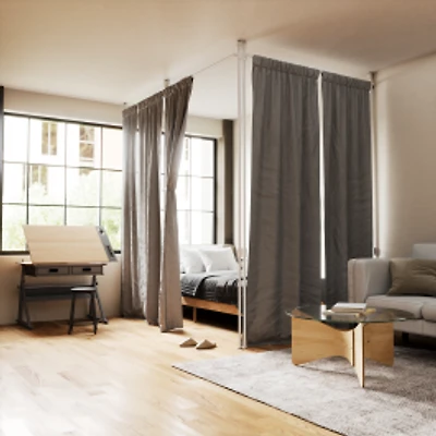 Anywhere Curtain Rod