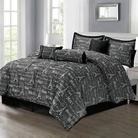 Paris Comforter Set, 7 pieces
