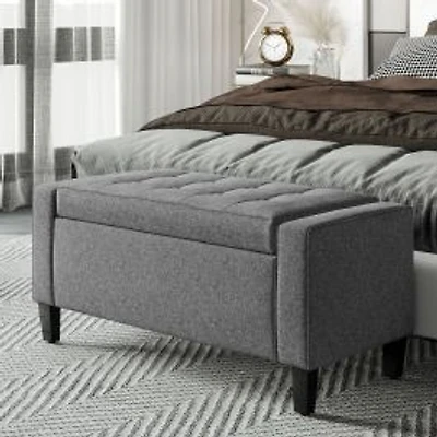 Modern Storage Ottoman Bench