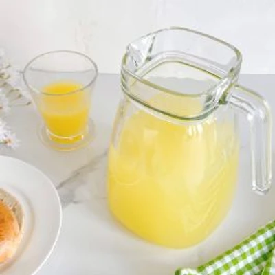 Square Glass Jug by Pasabahce