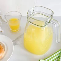 Square Glass Jug by Pasabahce