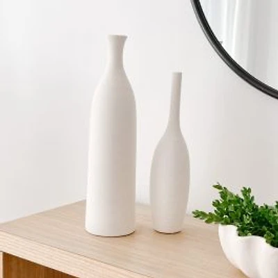 Tall Ceramic Vase by Natural Living