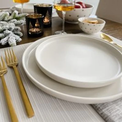 Uno Marble Salad Plate - 22cm