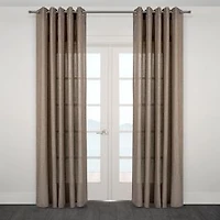 Pisa Heavy Semi-Sheer Grommet Curtain