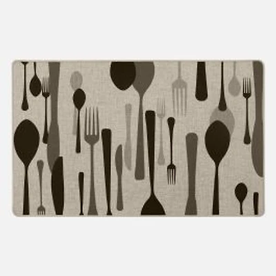 Poly Mat - Fork and Spoon